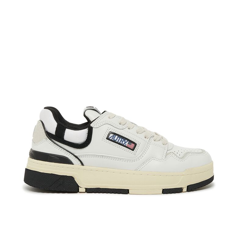 Autry Wmns CLC Low mult/mat wht/blk