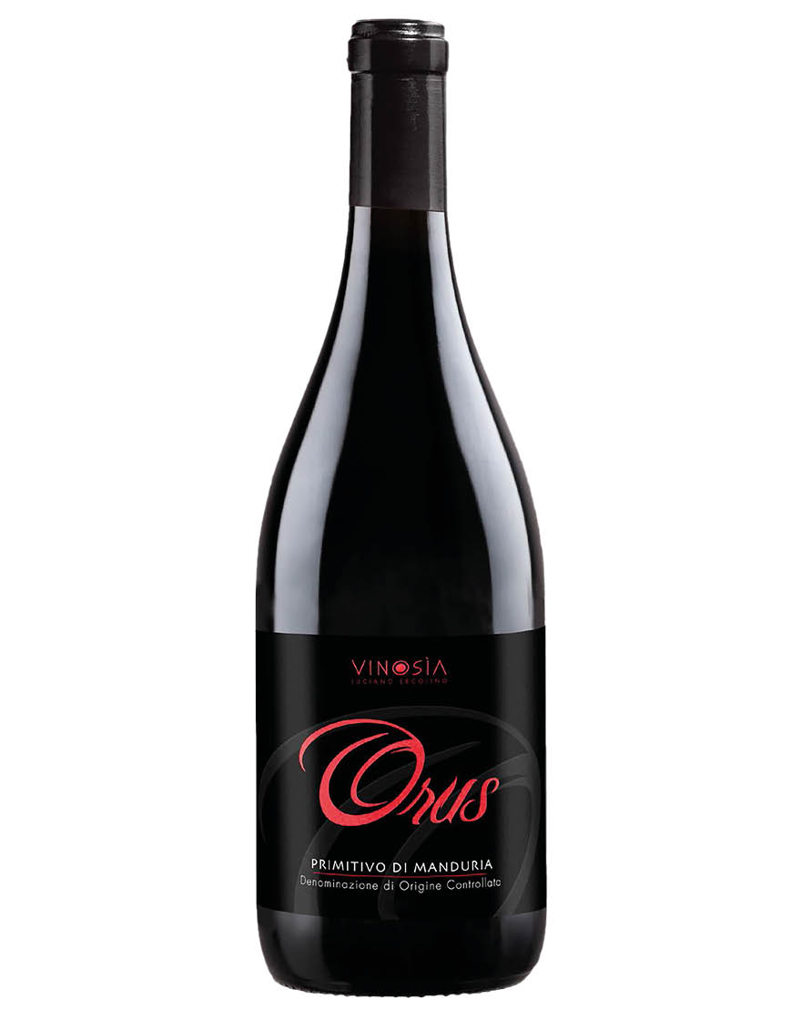 Primitivo di Manduria DOC Orus 2018 Vinosia 0,75 ℓ