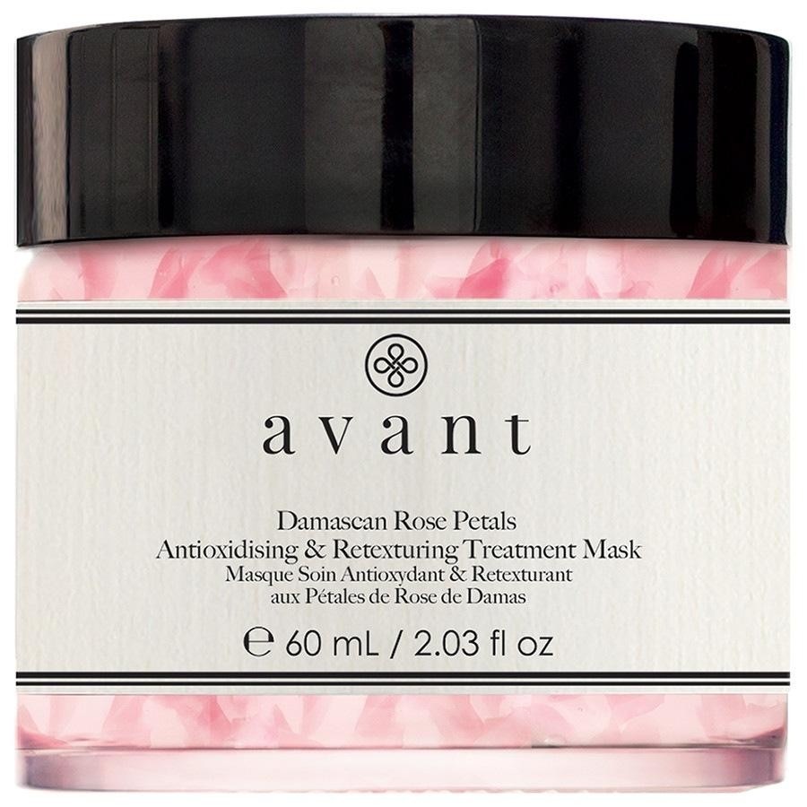 Avant Age Protect + UV Damascan Rose Petals Antioxidising & Retexturing Treatment Mask