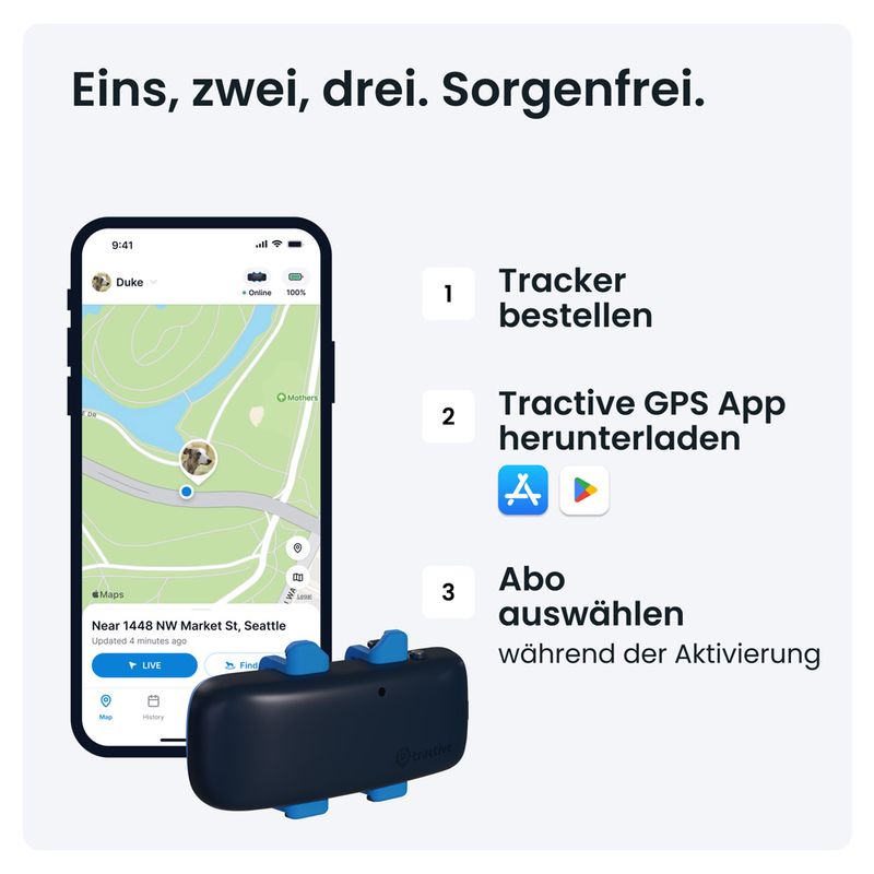 Tractive GPS Tracker für Hunde zu TOP-Preisen