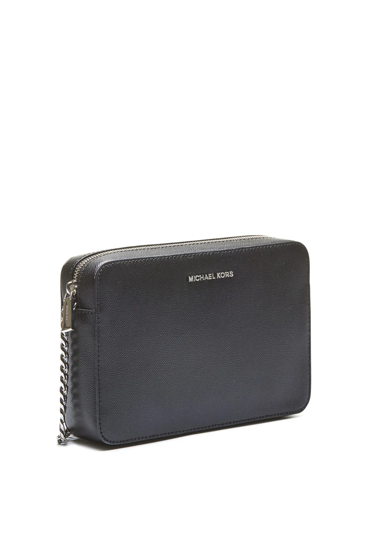 Michael Kors  Michael Kors Jet Set Schwarze Leder Umhängetasche 32S4STVC3L-001