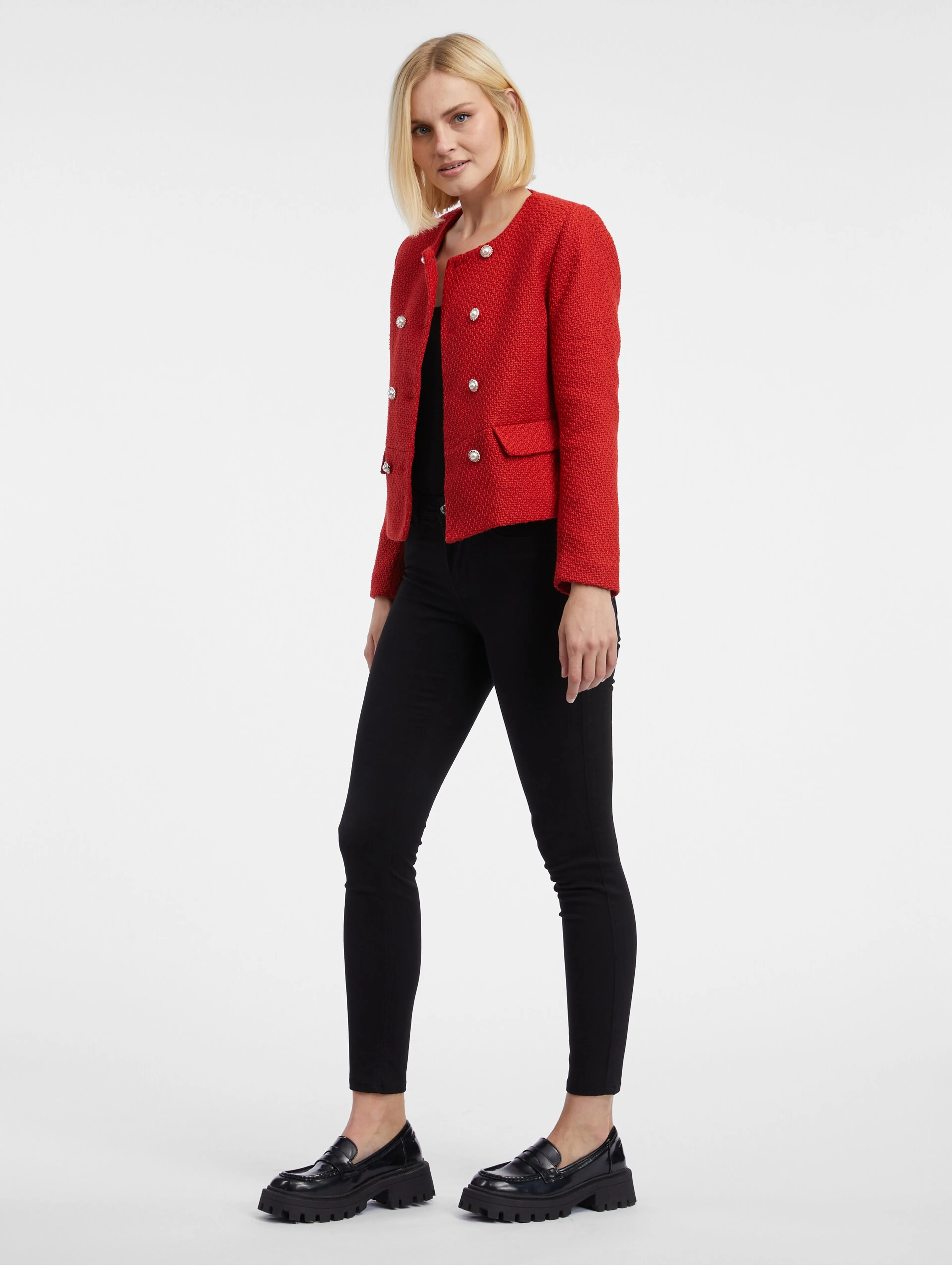 Roter Damenblazer ORSAY