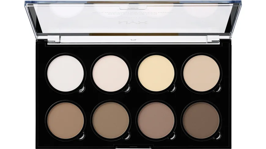 NYX PROFESSIONAL MAKEUP Makeup Highlight & Contour Pro Palette 21.6 g keine Angabe