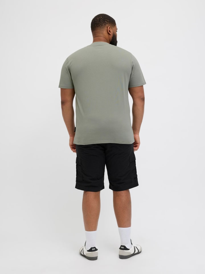JACK & JONES PLUS T-shirt in Shadow günstig kaufen