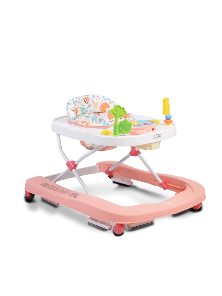 Moni Lauflernwagen Zoo 2 in 1 in rosa günstig kaufen onesize