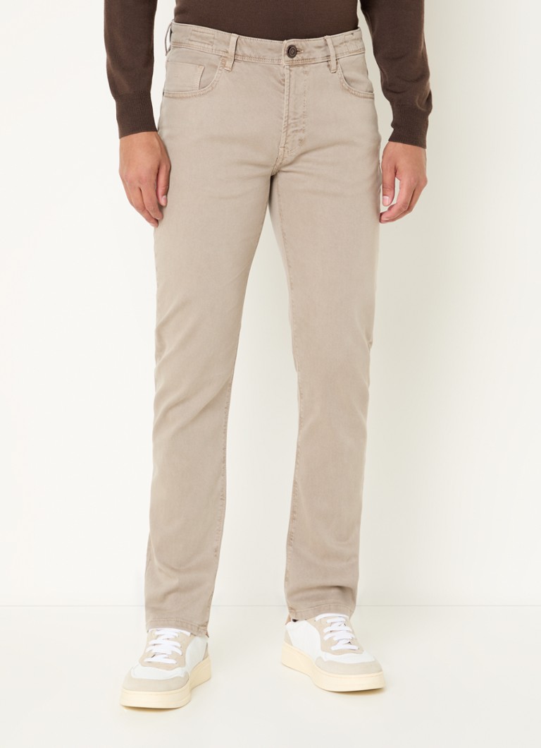 Boggi Milano Slim fit -farkut lyocell-sekoitteesta, väripesulla