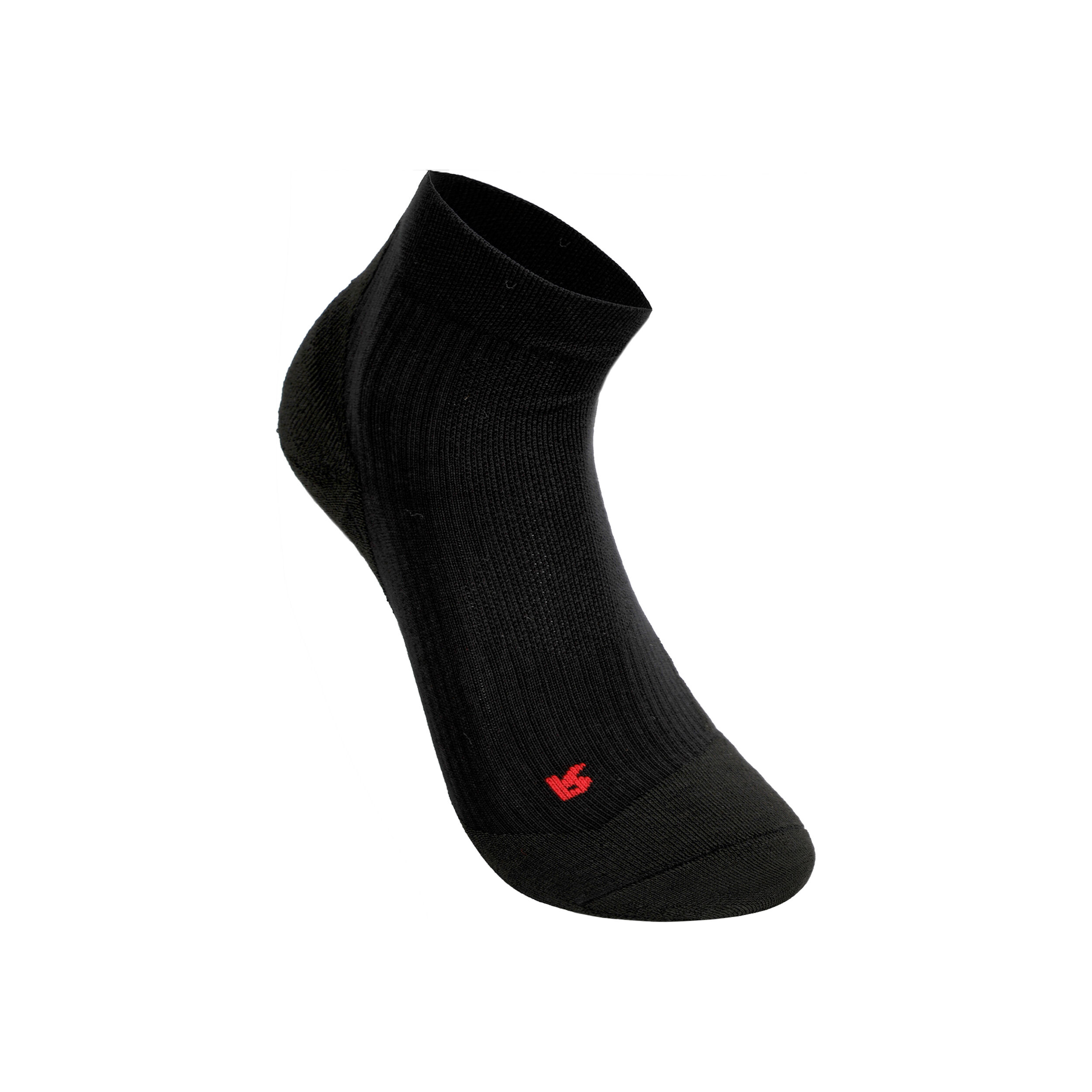 TE4 Short Sportsocken Damen - Schwarz