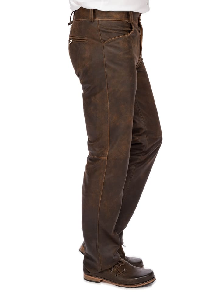 MADDOX Lederhose ARB in moos günstig kaufen