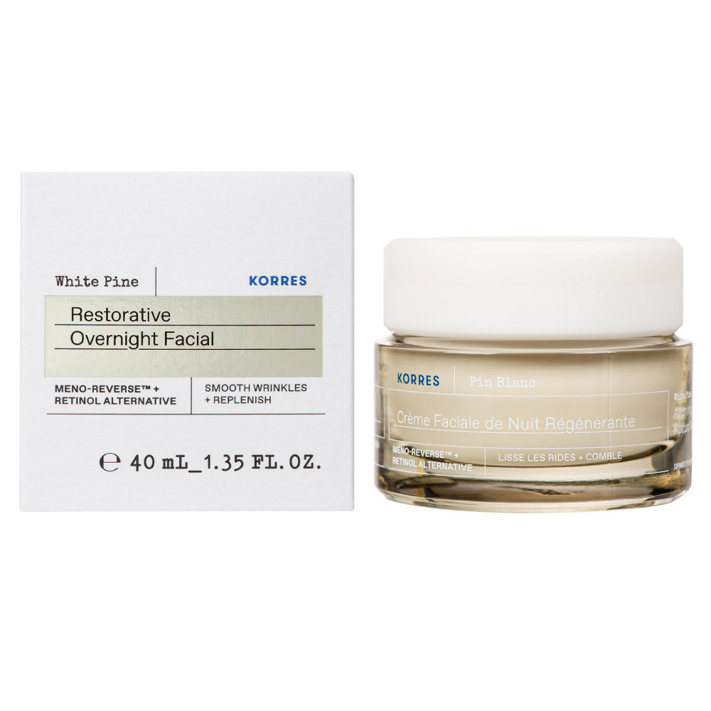 korres Crème Nuit Régénérante Post-Ménopause Crème Nuit Anti-âge Post -Ménopause