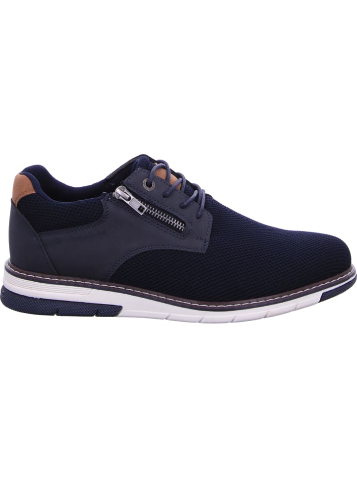 Tom Tailor Schnürschuh in blau günstig kaufen