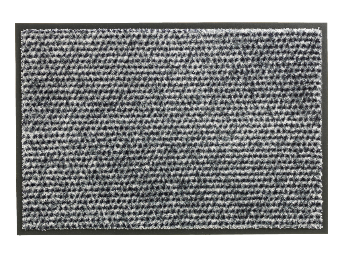 Schöner Wohnen Türmatte Miami Silber 50 x 70 cm
