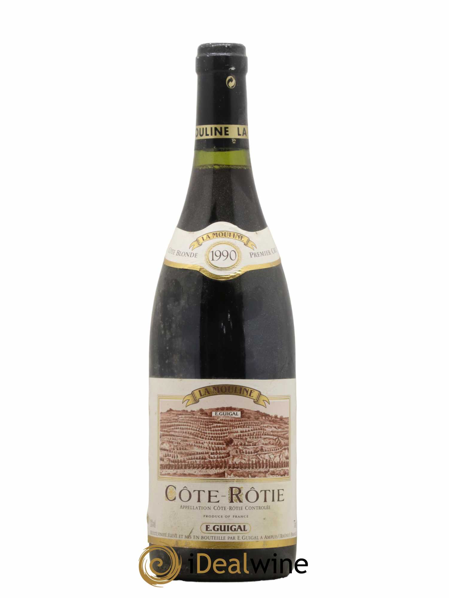 Côte-Rôtie La Mouline Guigal  1990 - Lot de 1 Bouteille