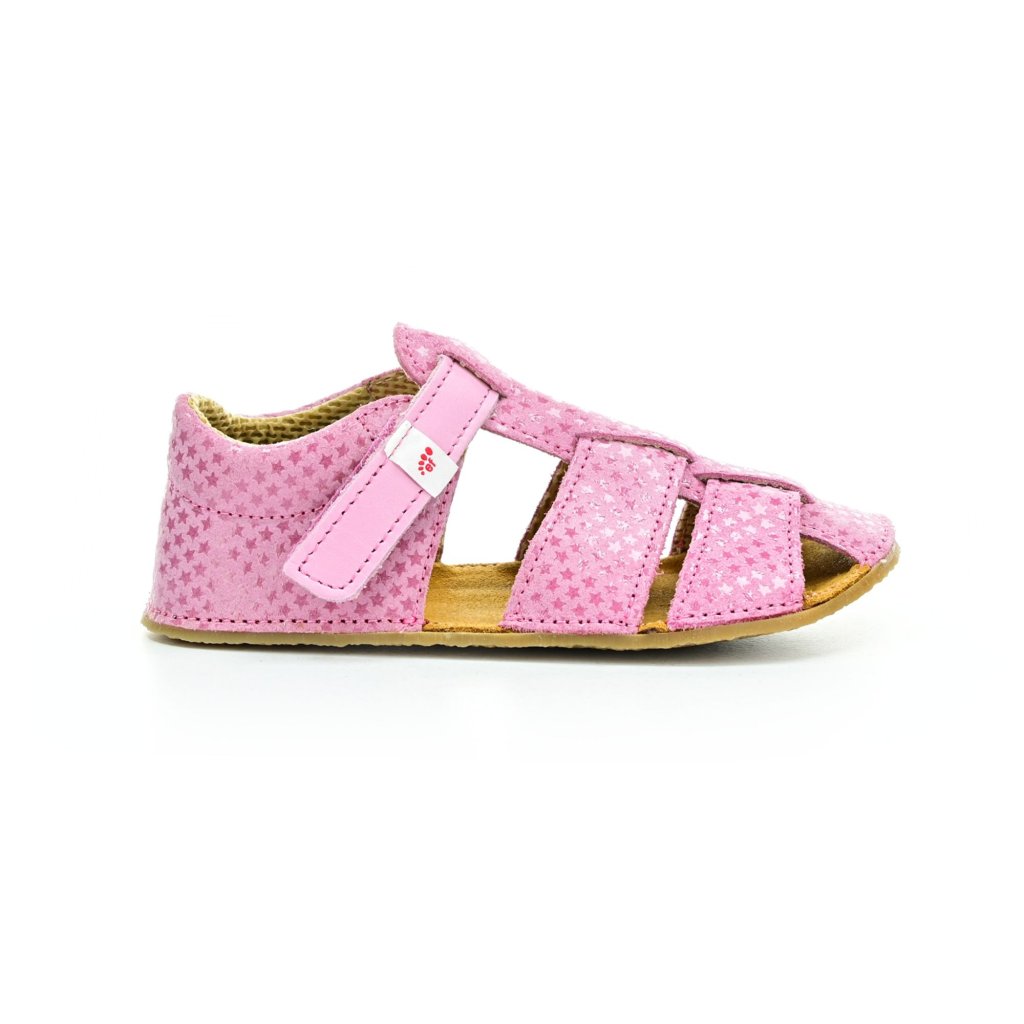 Ef Roz gepunktete Barfußsandalen