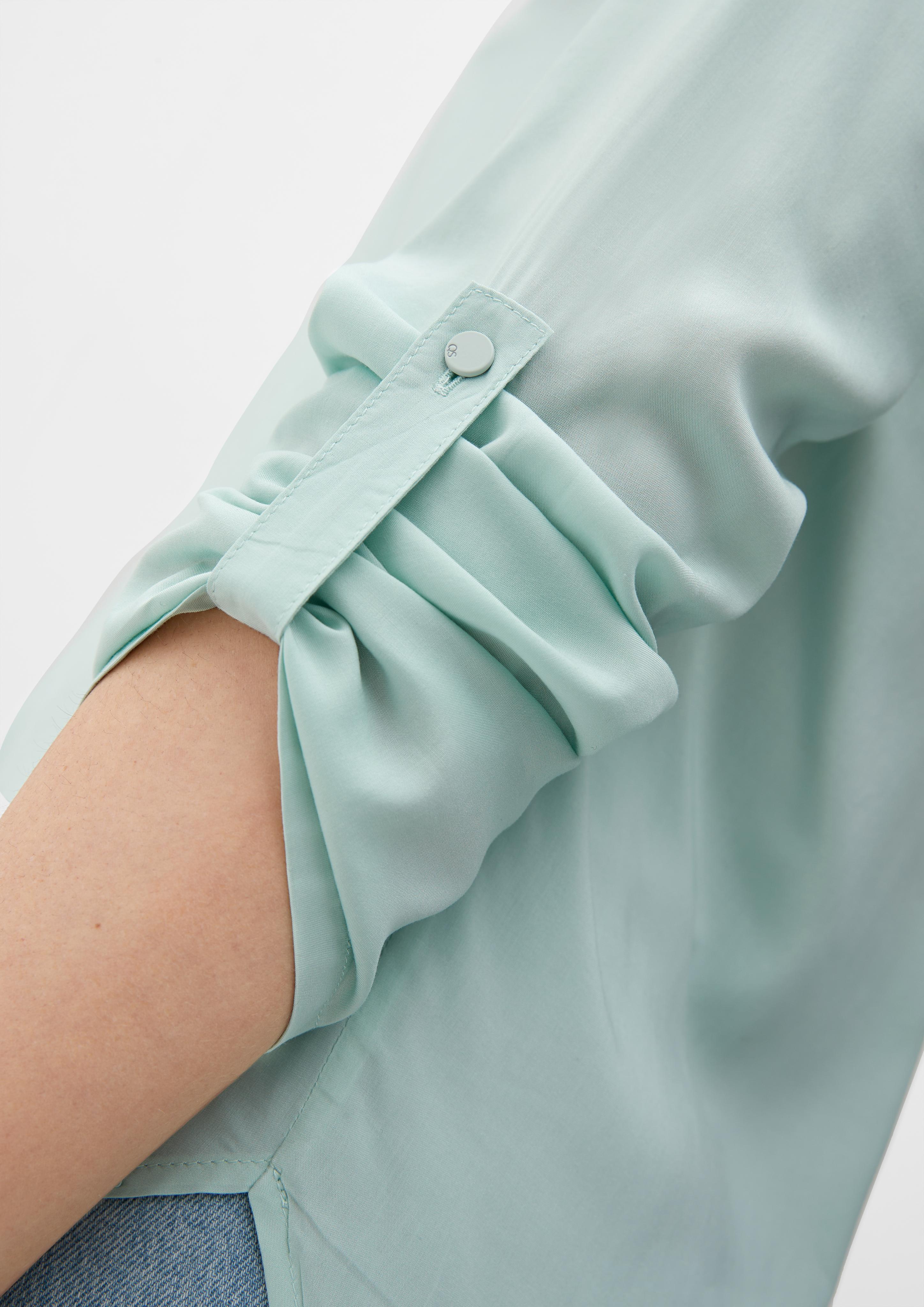 Viskosebluse mit Reverskragen  2124116-6092