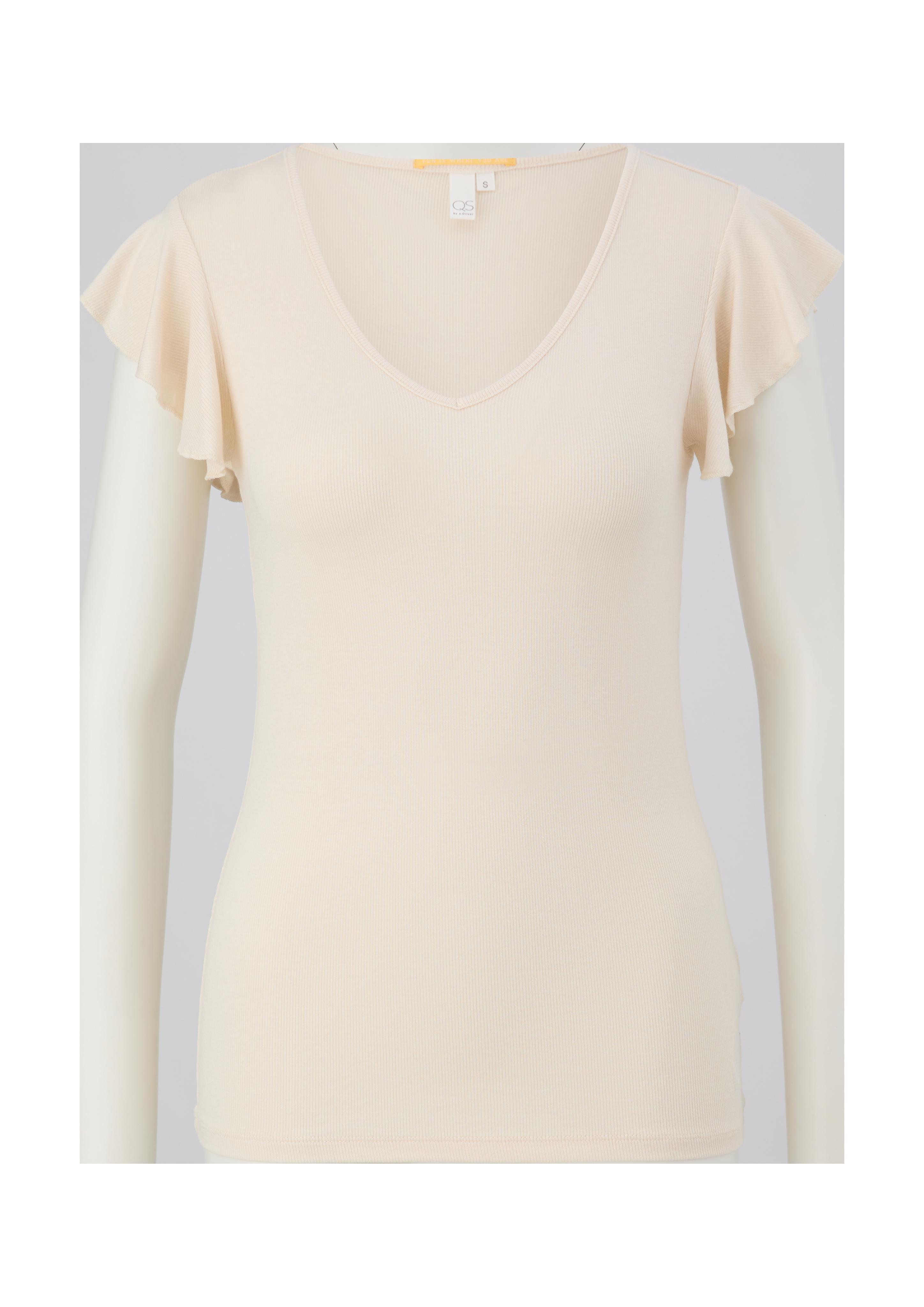 Rippshirt aus Modalmix  2131349-0805