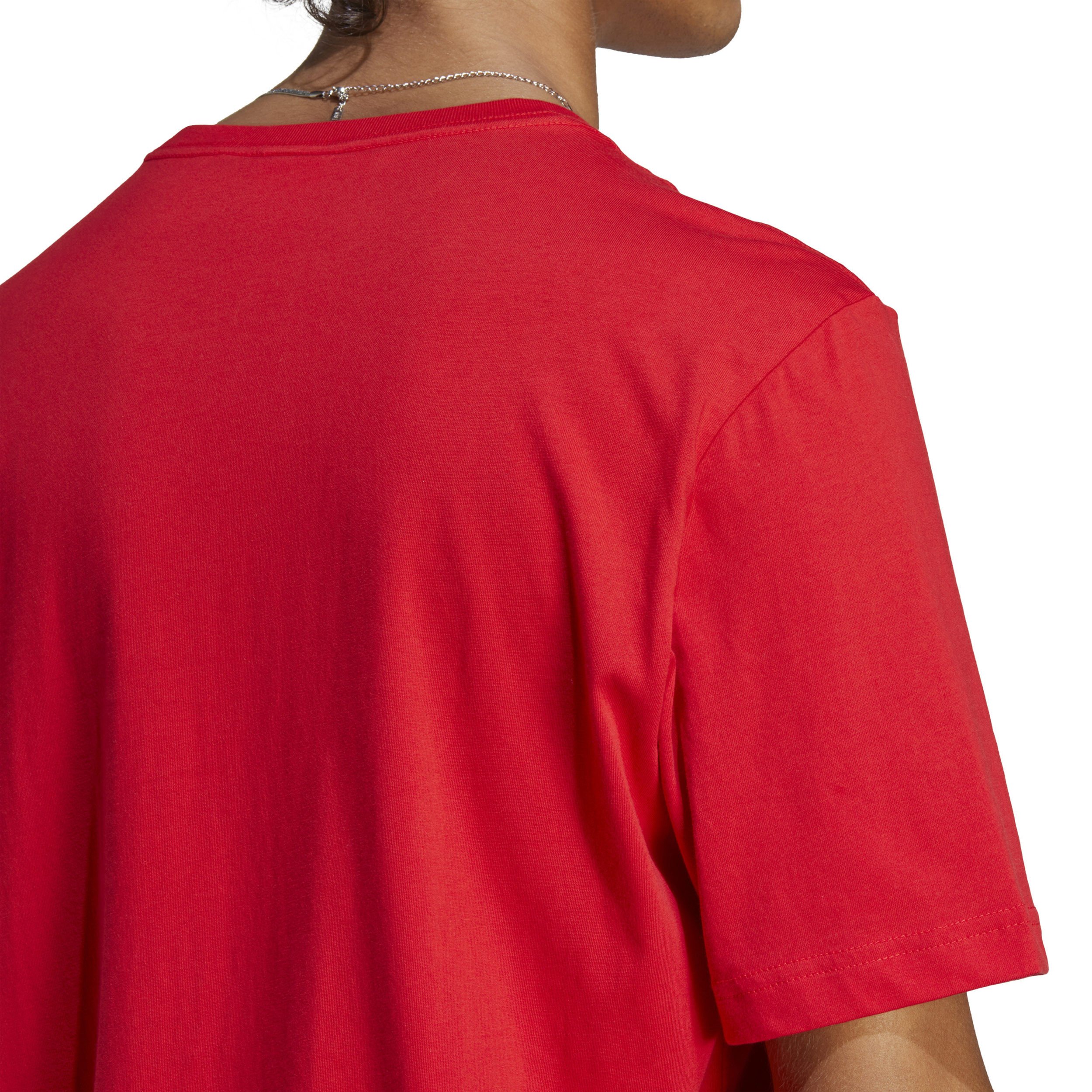 Sleeveless Single Jersey T-Shirt Herren - Rot