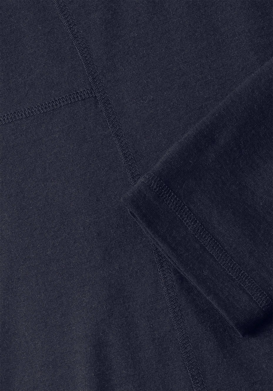 Langarmshirt aus reiner Bio-Merinowolle