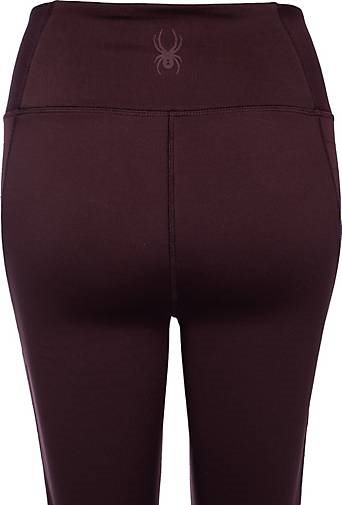 Spyder Leggings mit seitlichen Reißverschlusstaschen