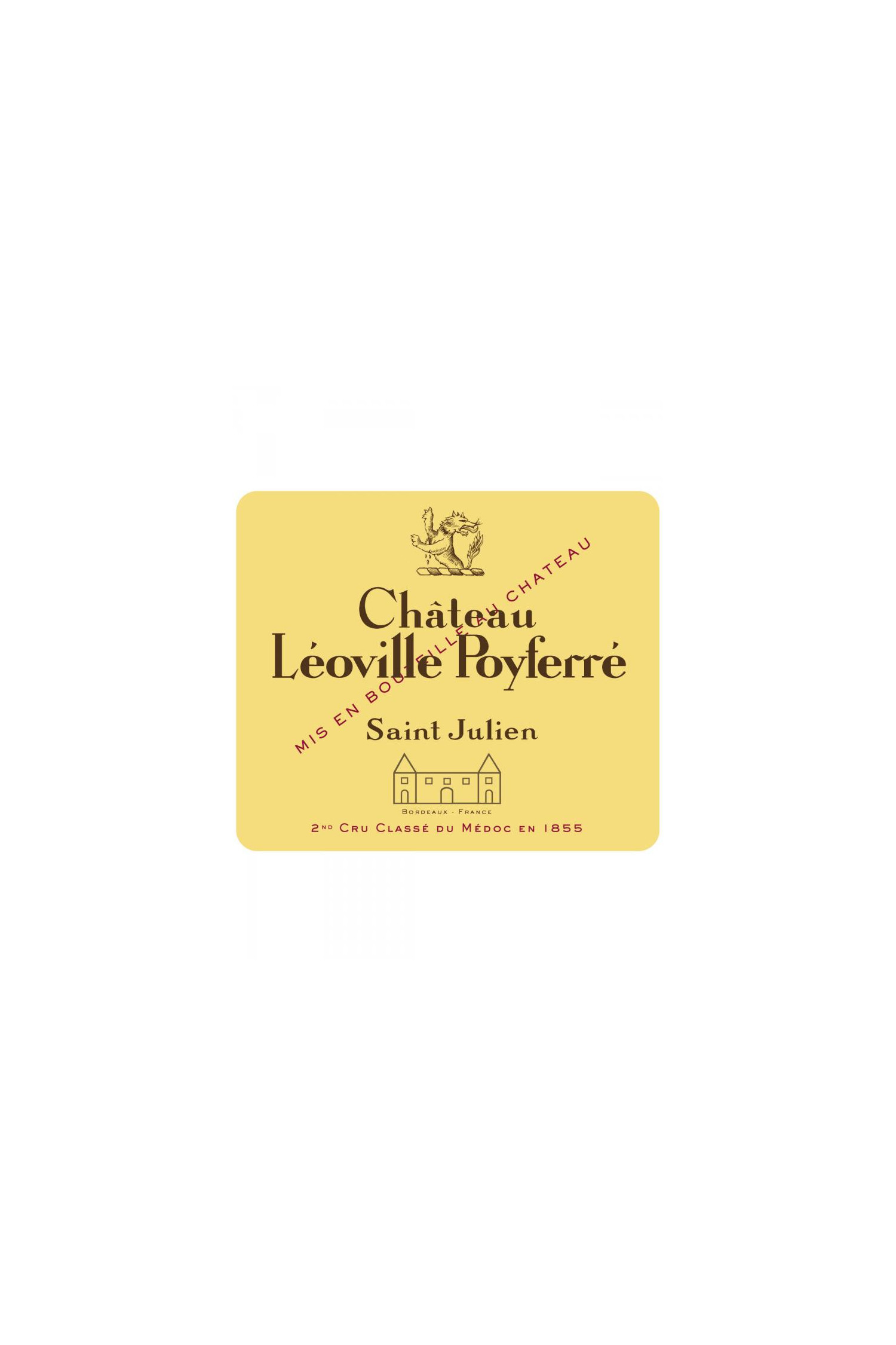 Château Leoville Poyferre 1992, Saint Julien