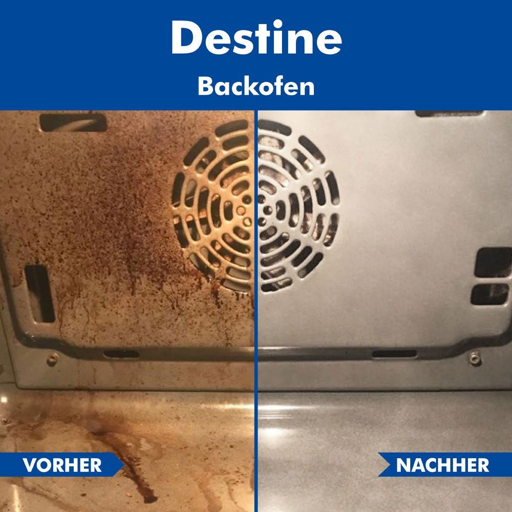 ABACUS Backofenreiniger, Grillreiniger, Ofenreiniger, Herdreiniger Backofenreiniger (Geeignet für Ofen, Grill, Töpfe etc., [6-St. Beseitigt problemlos eingebrannte Fette Beseitigt problemlos eingebrannte Fette)