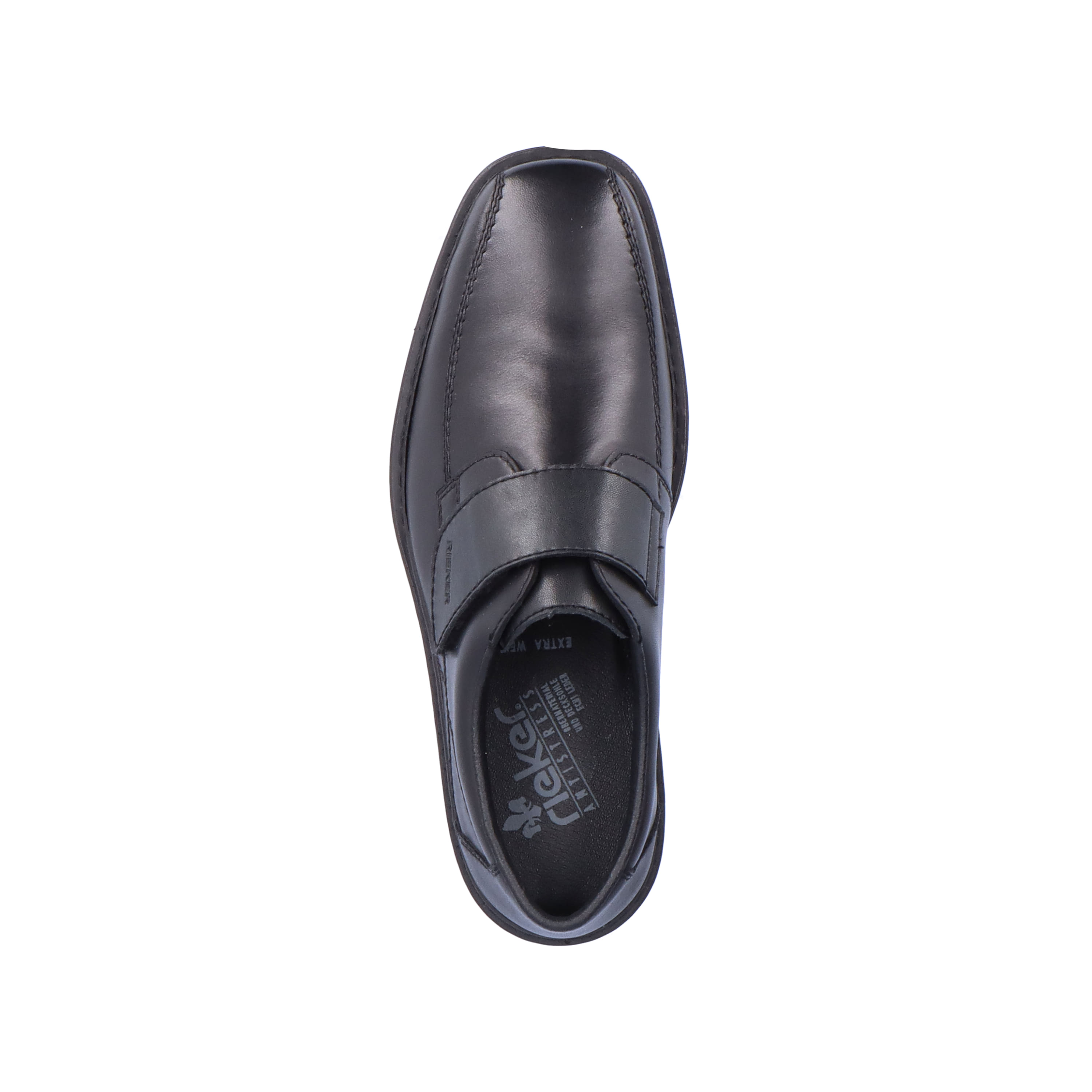 Rieker Herren Slipper nachtschwarz