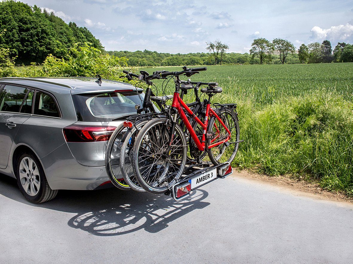 EUFAB Kupplungsfahrradträger AMBER 3, für max. 3 Räder