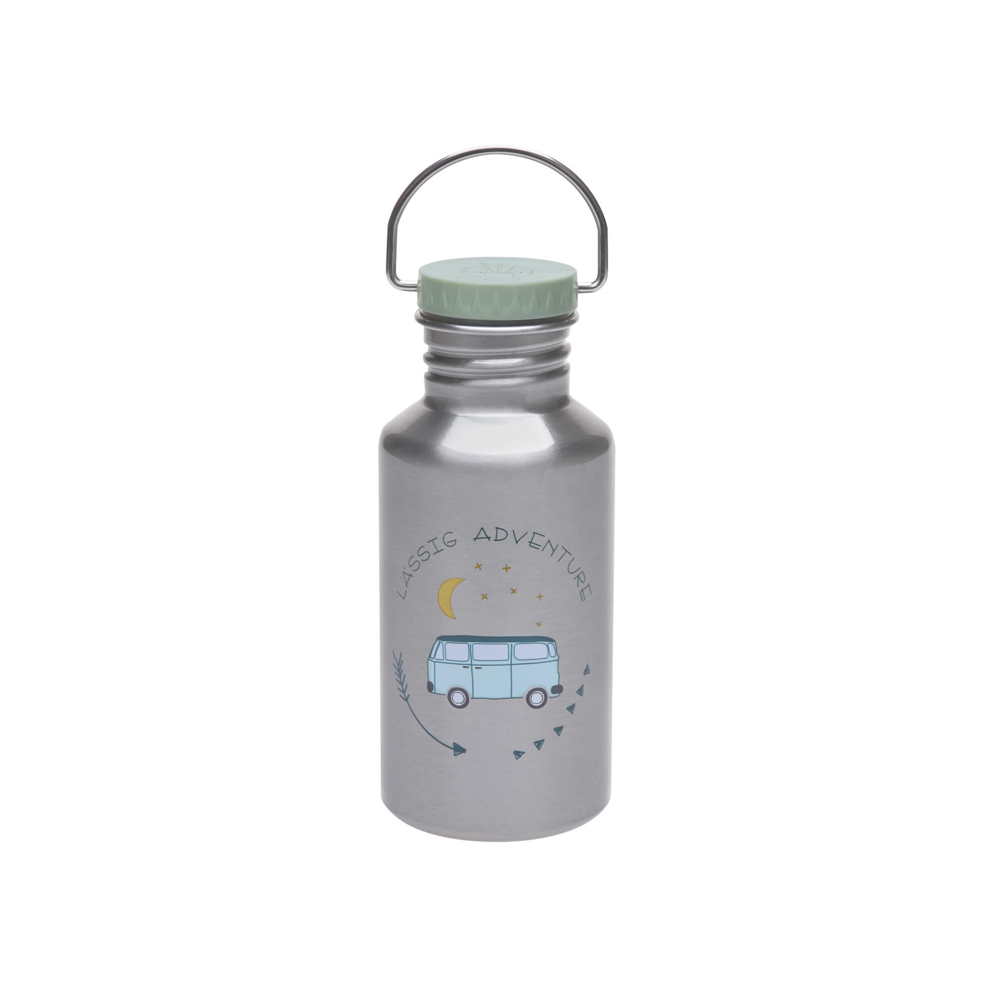 Kinder Trinkflasche Edelstahl - Bottle, Adventure Bus