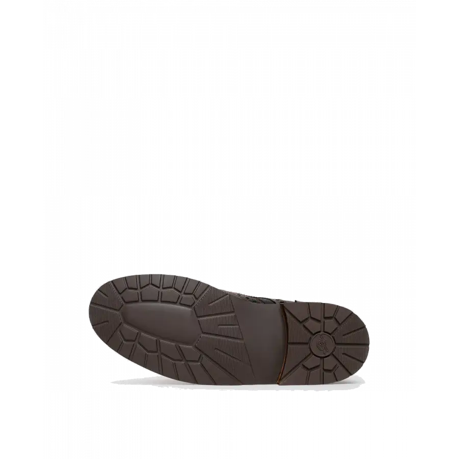 Heinrich Dinkelacker - Businessschuhe Derby RIO FULL-BROUE W Wasserbüffel / Soft calf - schwarz