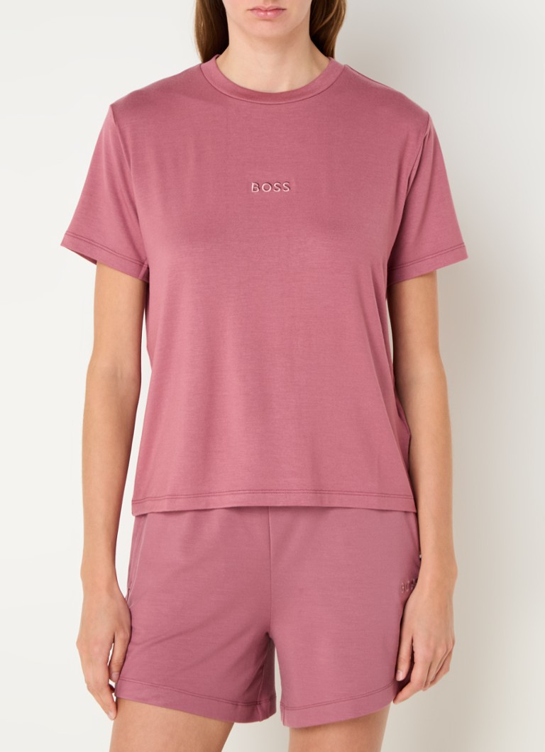 HUGO BOSS Select T-shirt with logo embroidery