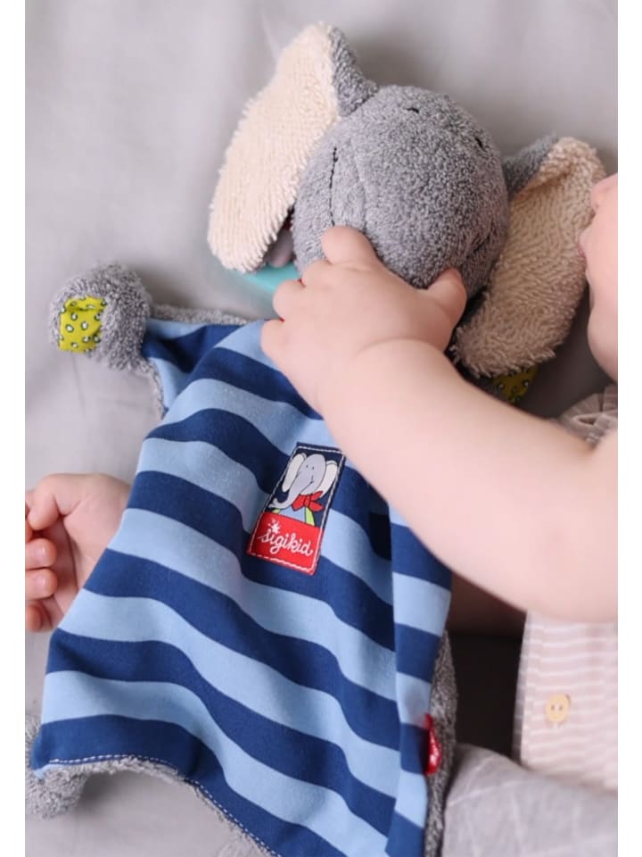 Sigikid Schnuffeltuch Classics in blau günstig kaufen onesize