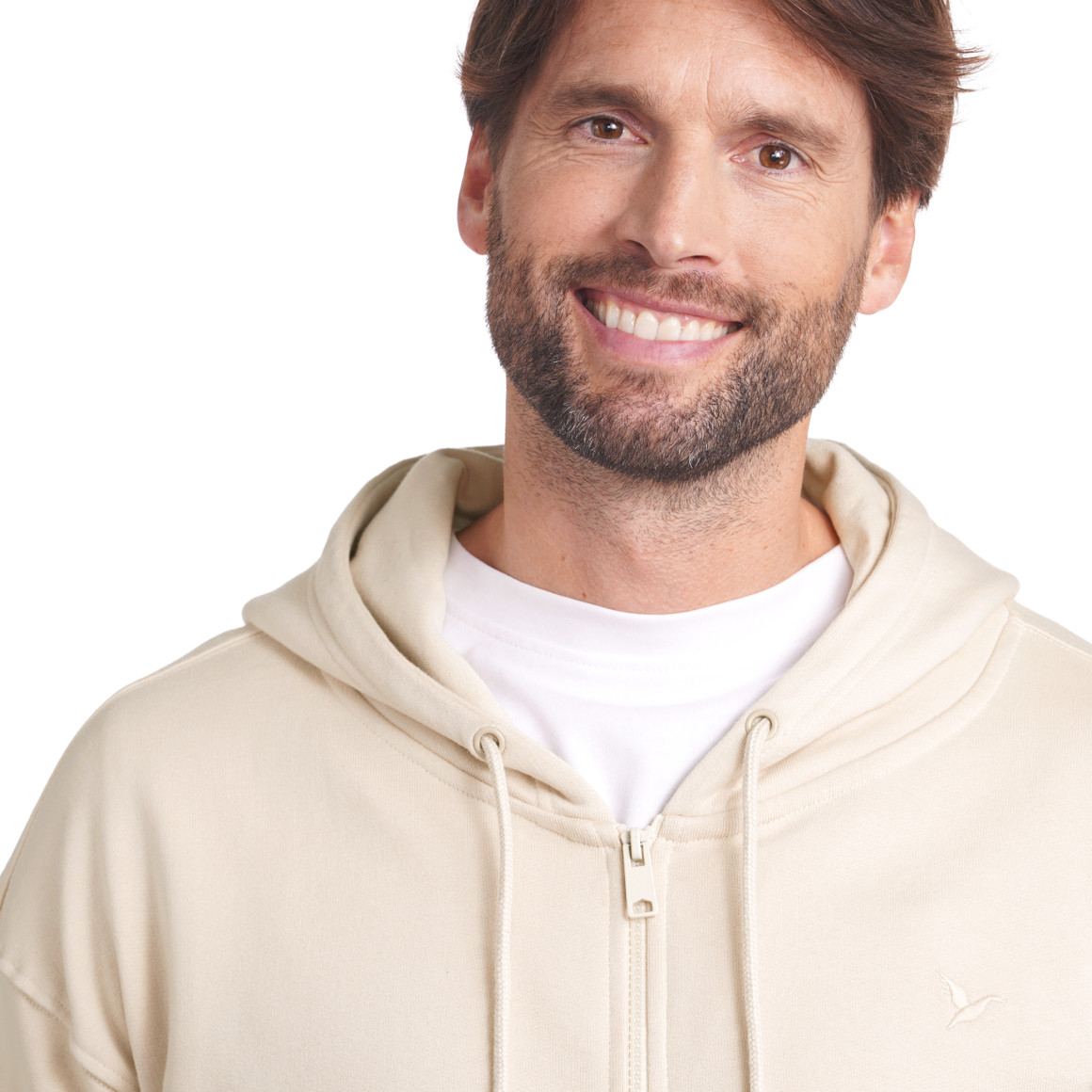 Herren Sweatjacke mit Kapuze