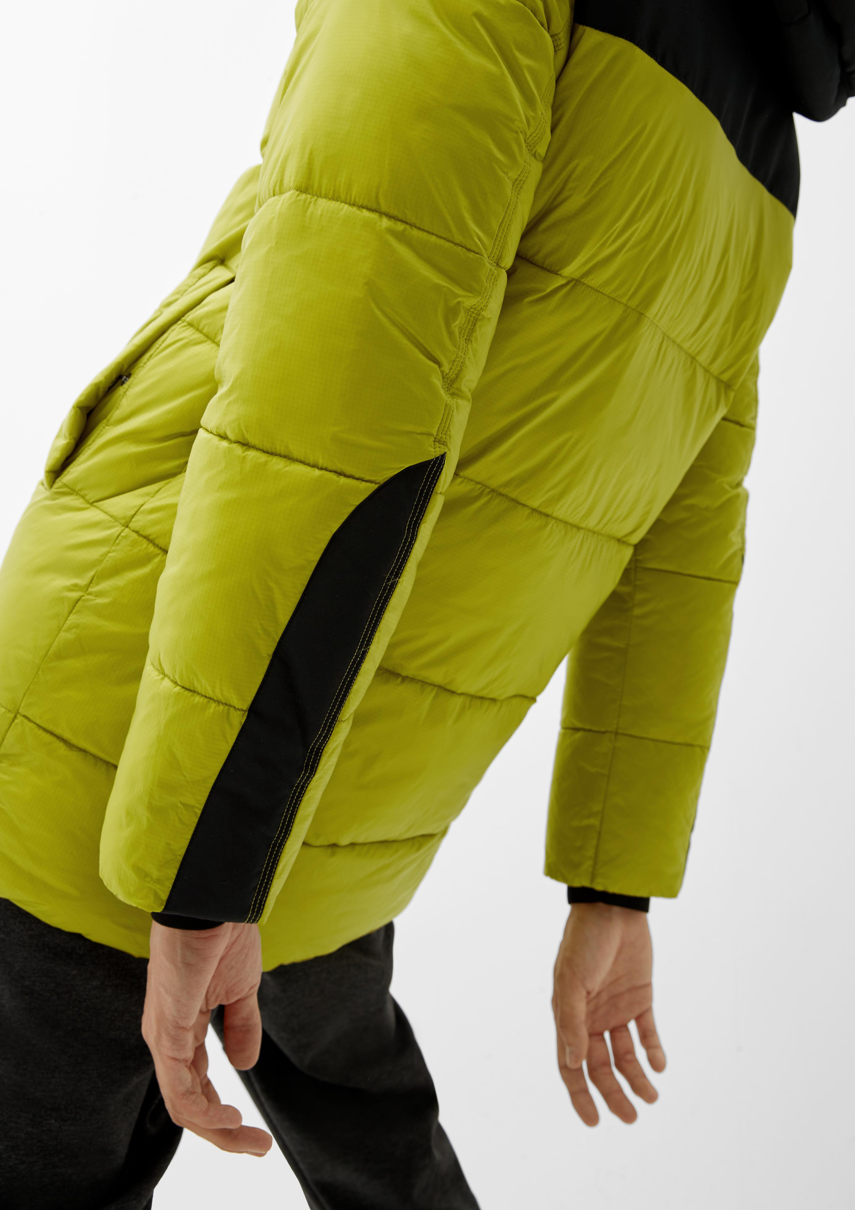 Lang geschnittene Puffer-Jacke  2115925-7167