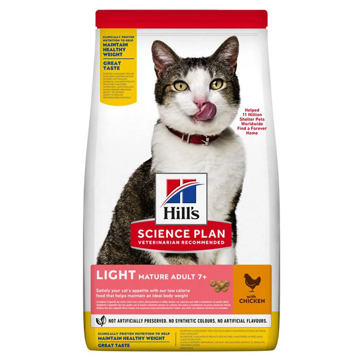 Hill's Science Plan Katze Light 7+ Huhn 1,5kg kaufen