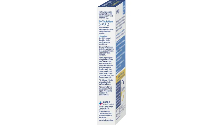 tetesept Magnesium 500 + B12 Forte