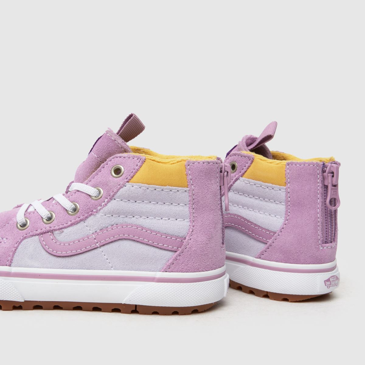Vans lila MTE SK8-Hi Zip flickor småbarnsskor