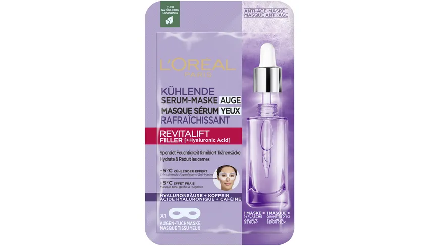 L'Oréal Paris Revitalift Tuchmaske Augen