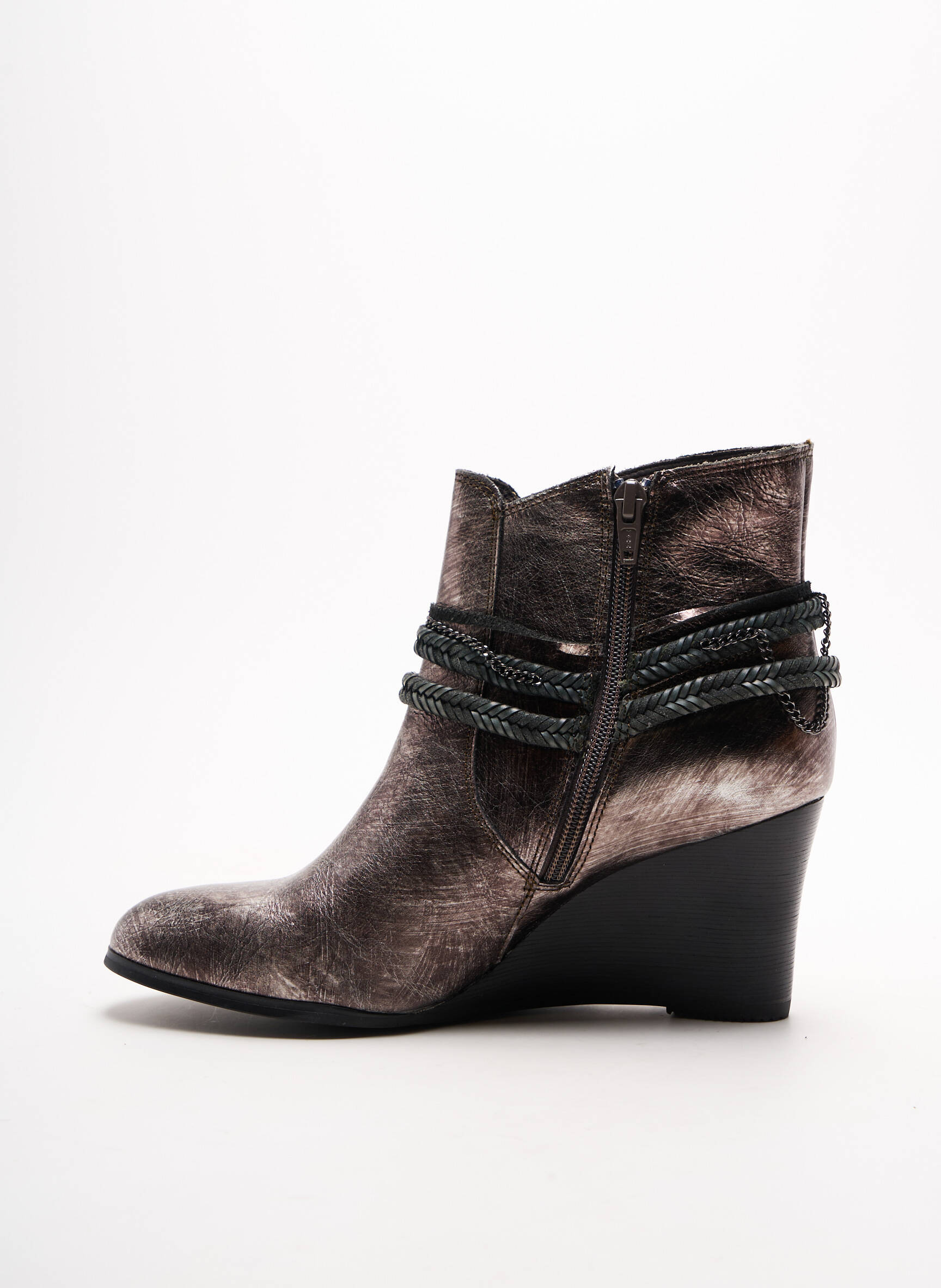 Mam Zelle Bottines Femme couleur gris