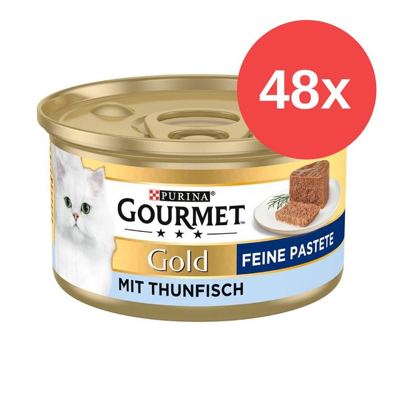 Sparpaket Gourmet Gold Feine Pastete 48 x 85 g