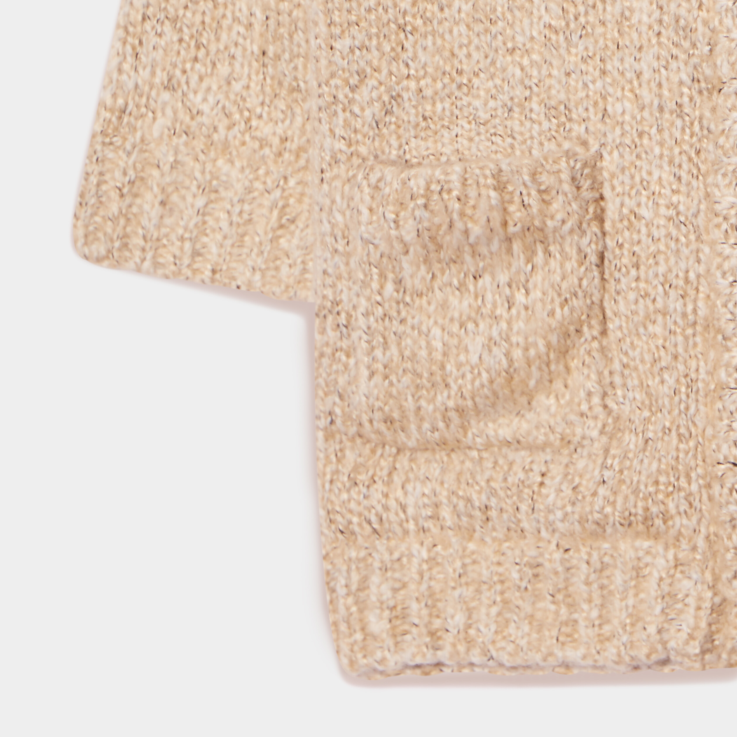 Gilet doublé zippé à capuche Creeks beige bébé garçon | La Halle