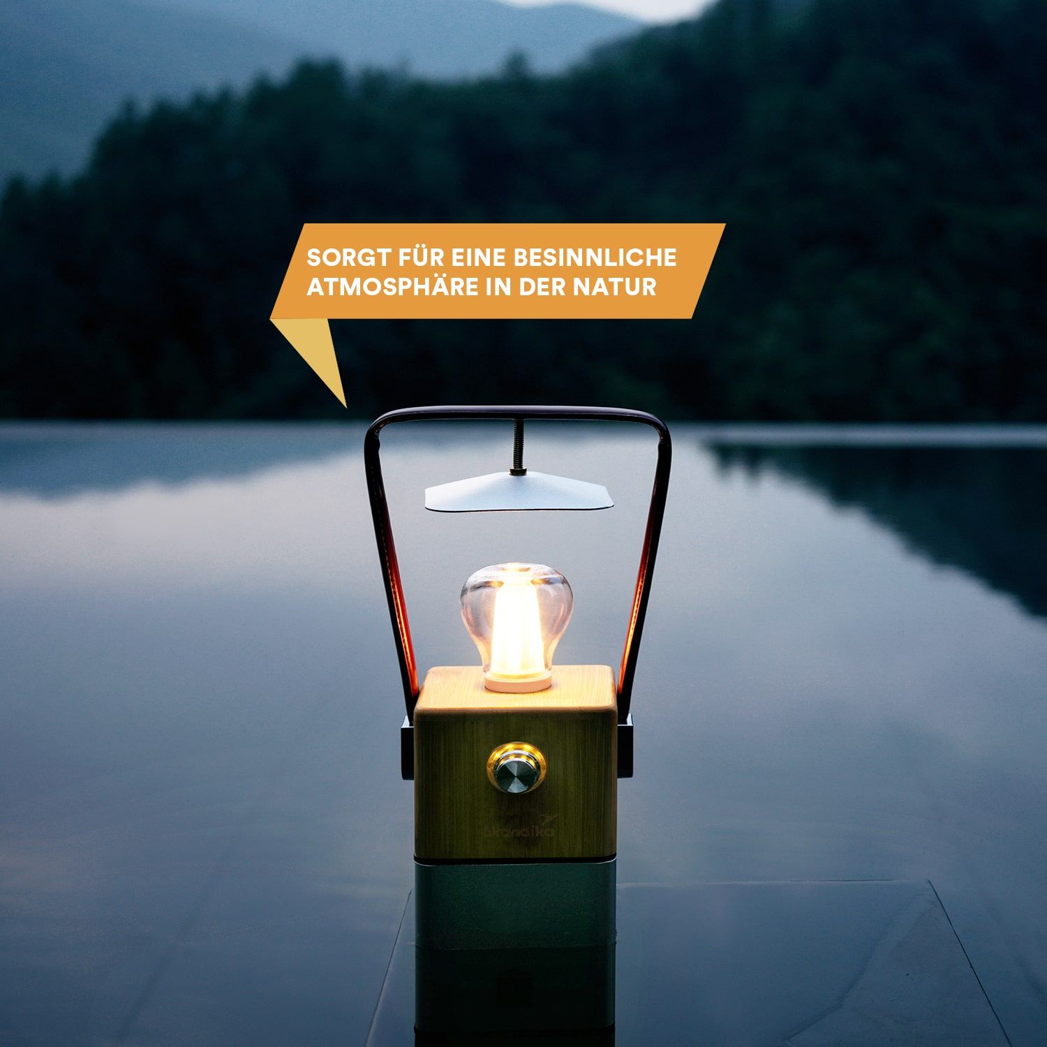 SKANDIKA Campinglampe Aurora
