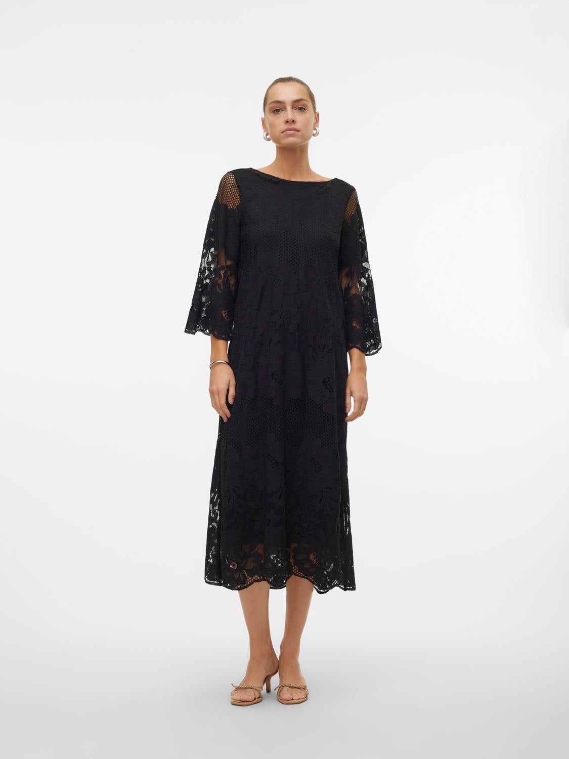 VMLUNA Langes Kleid