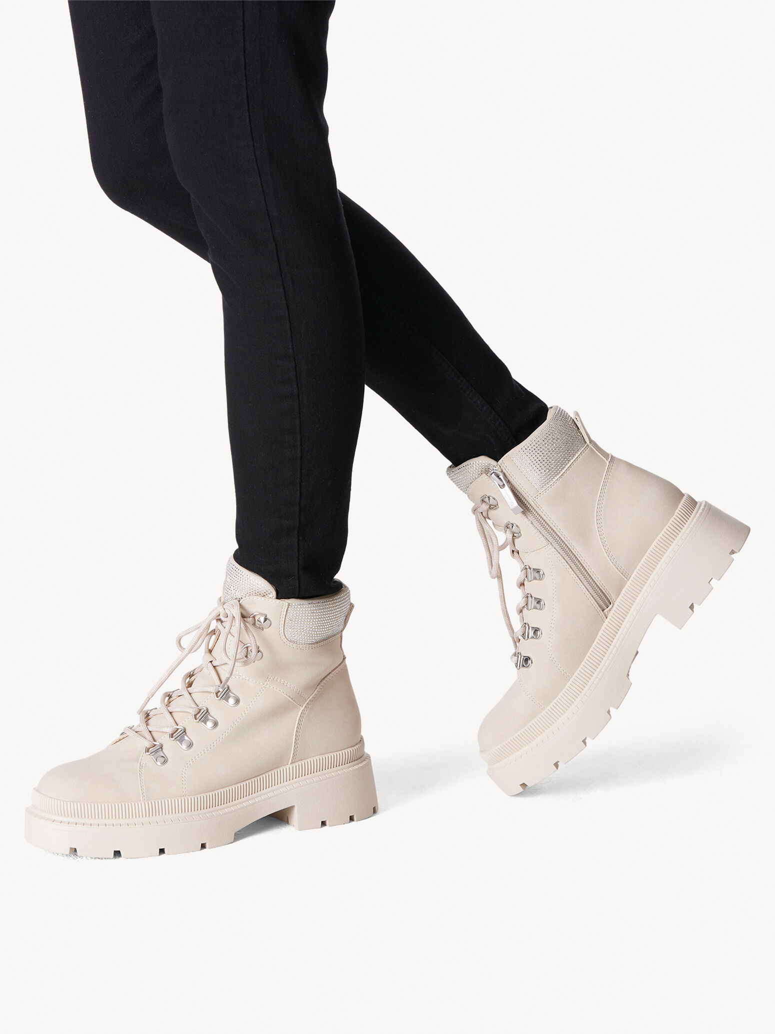 Bottine - beige doublure chaude