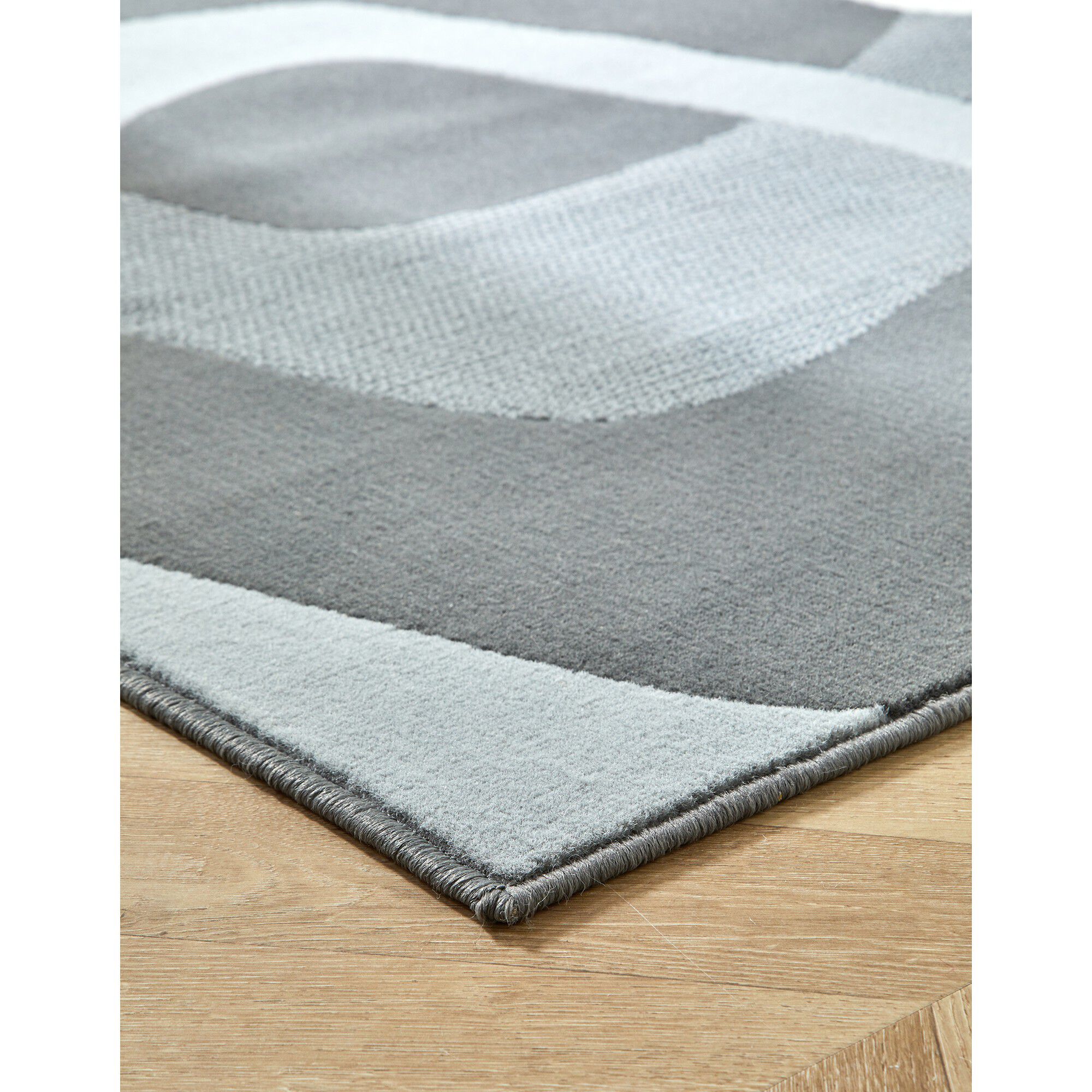 Tapis rectangulaire motif rétro