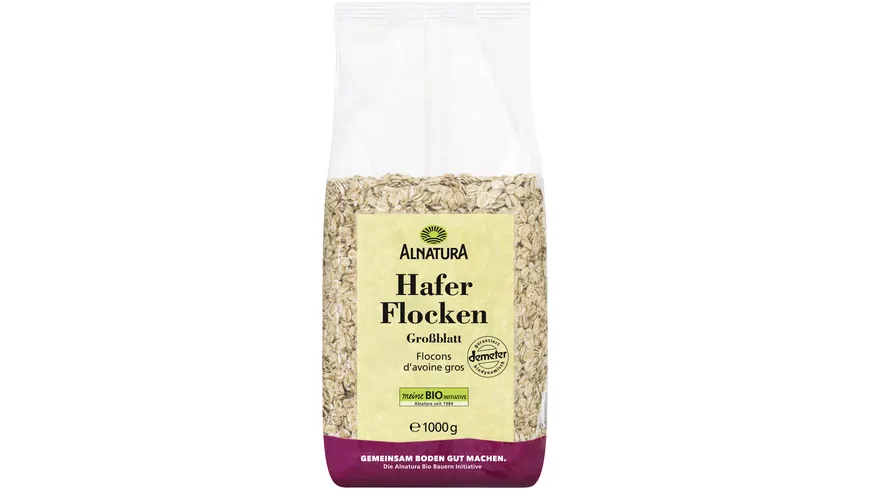 Alnatura Bio Haferflocken Großblatt 1 kg