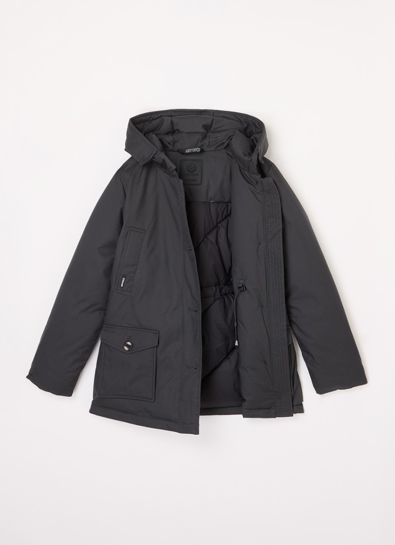 Airforce Classic polsterēta parka ar kapuci
