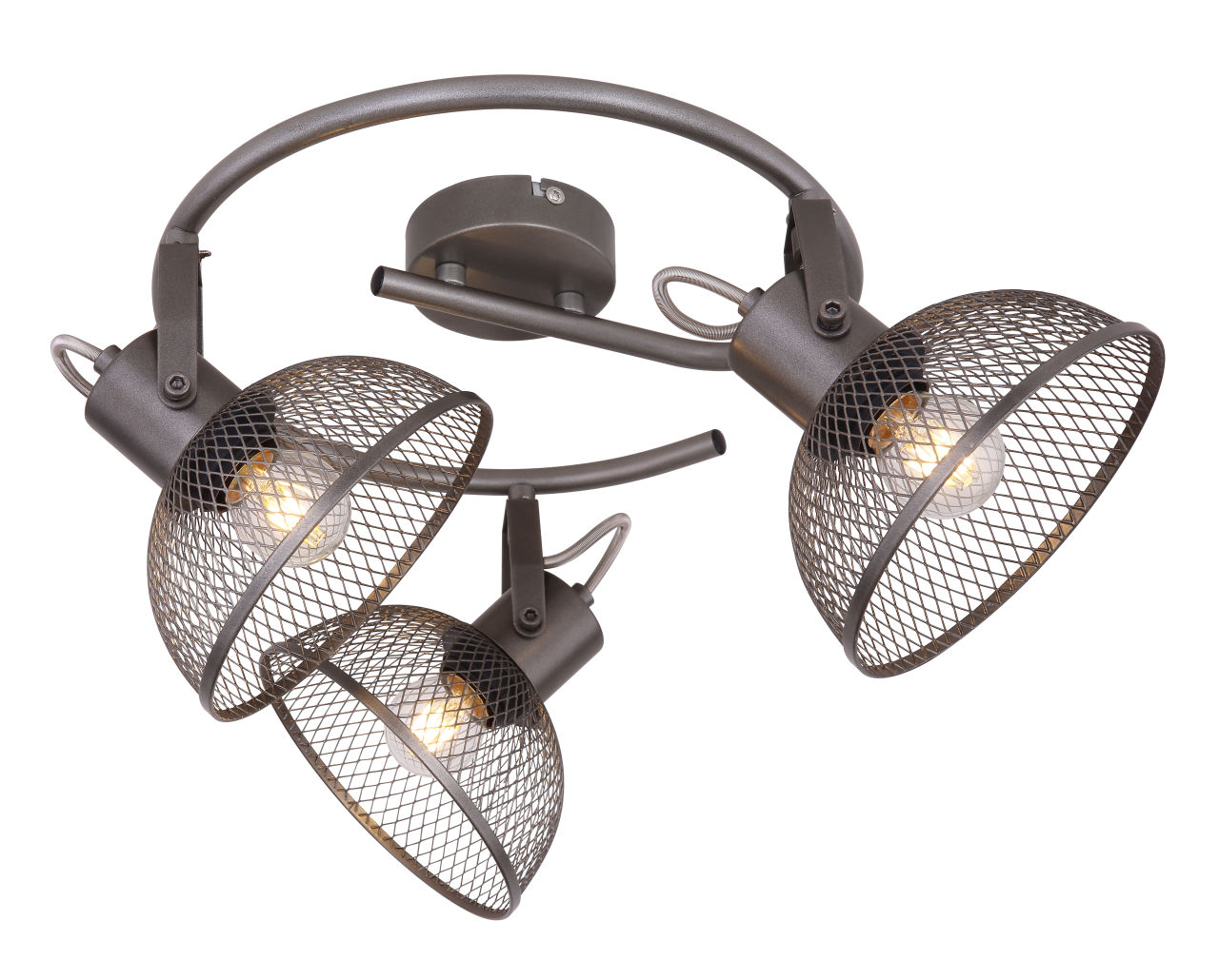 Globo Lighting - MONIGA - Strahler Metall verchromt, 3x E27