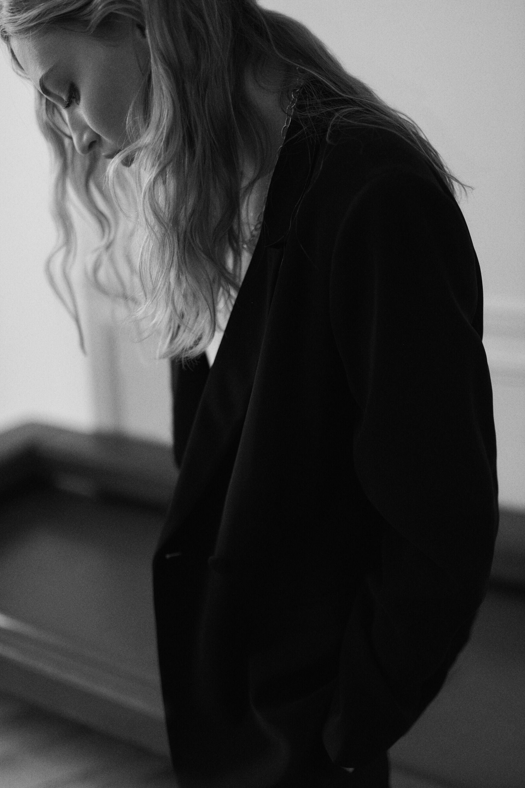blazer yelena noir femme