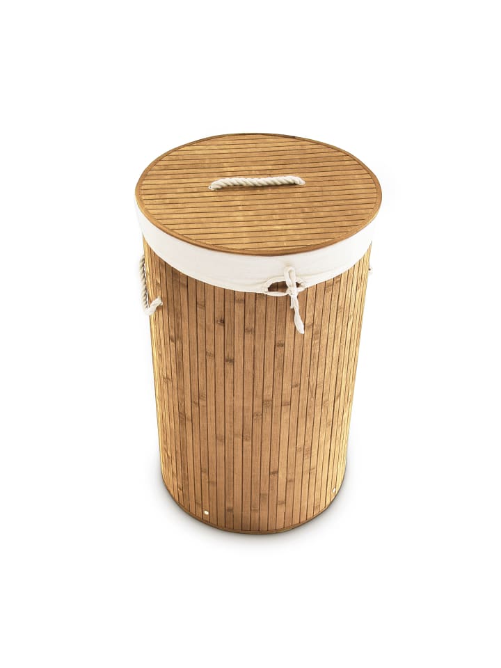 relaxdays Wäschekorb Natur - (H)65 x Ø41 cm günstig kaufen onesize
