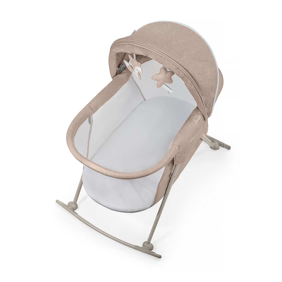 Beistellbett Lovi, beige