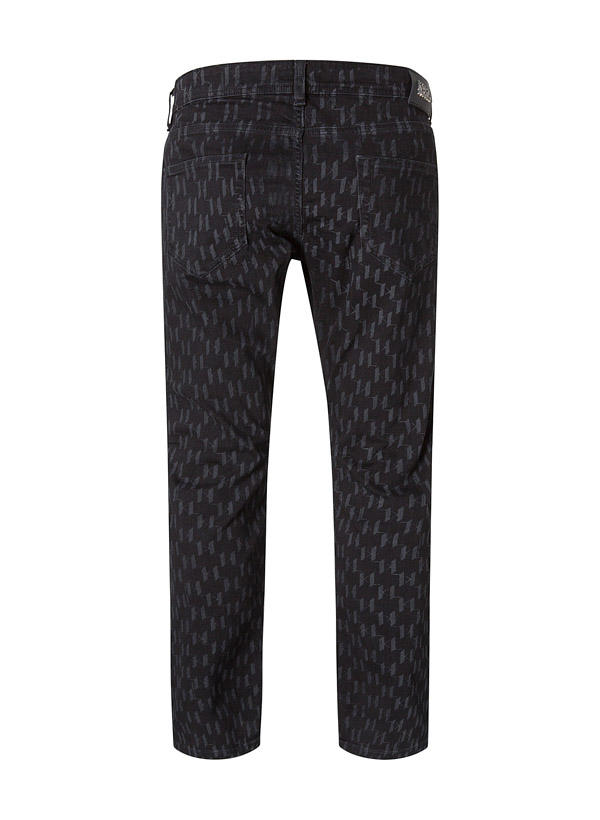 KARL LAGERFELD, Jeans, Regular Fit, Baumwoll-Stretch, schwarz